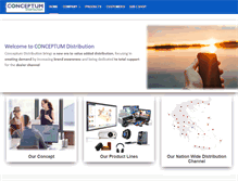 Tablet Screenshot of conceptum.net